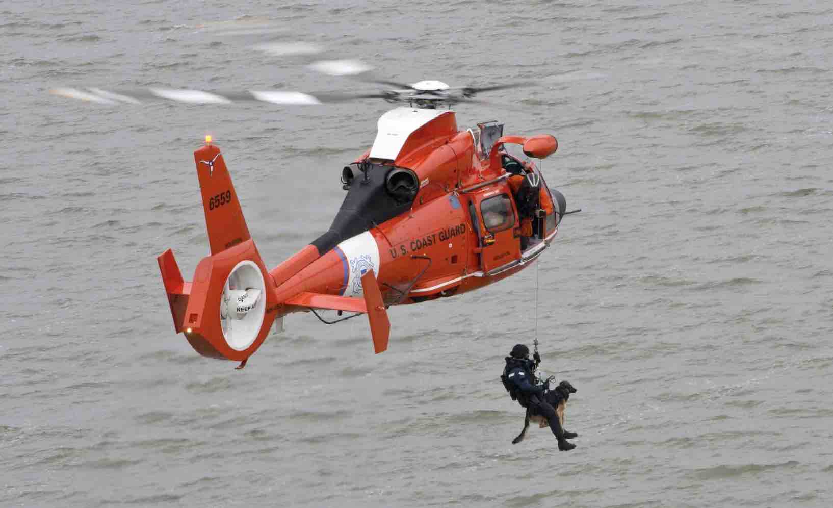 Helicopter search-and-rescue